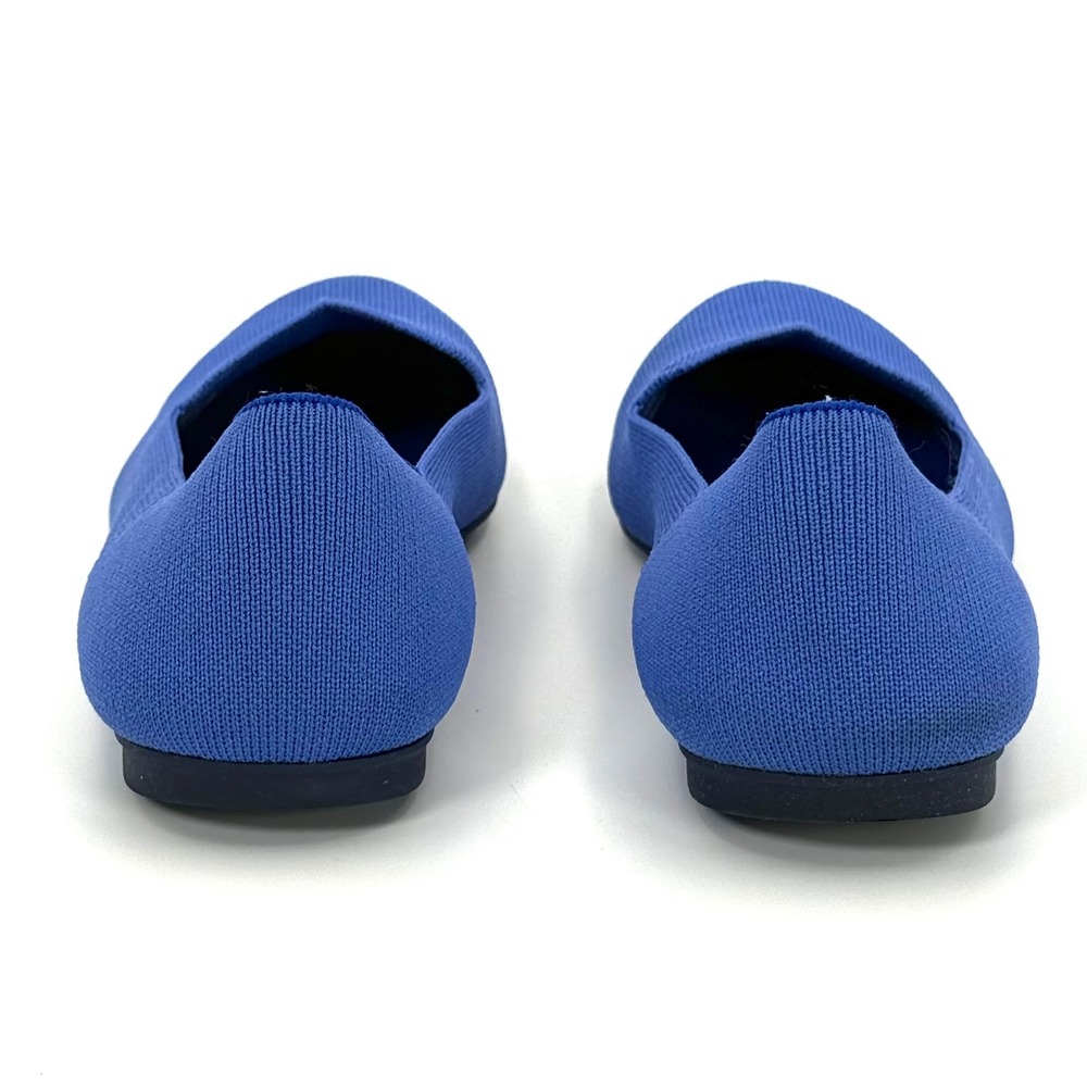Rothys The Loafer Women 10 Blue Knit Flat Sustainable Casual Comfort Office - Picture 6 of 9